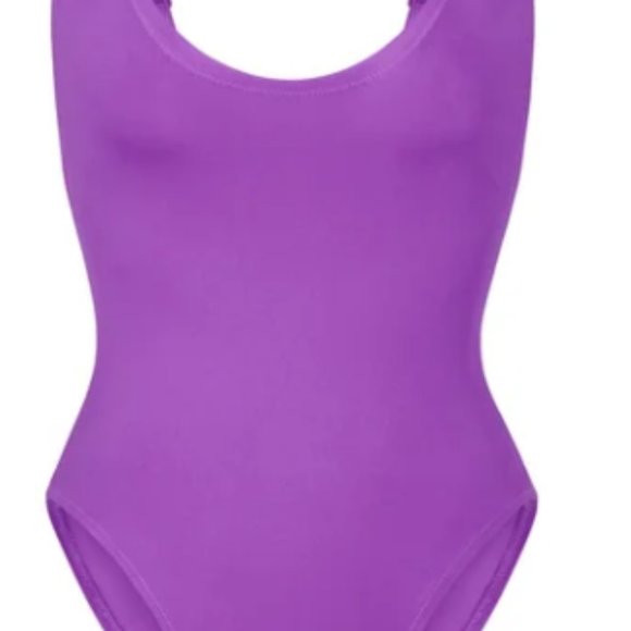 SKIMS Other - (2355) SKIMS RECYCLED SWIM SLEEVELESS ONE PIECE - 2X - VIOLET (RARE)